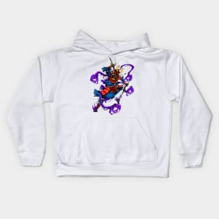 undead samurai Kids Hoodie